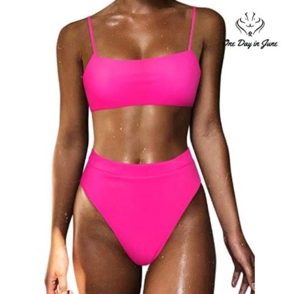 Moshengqi High Waist Bikini Size S